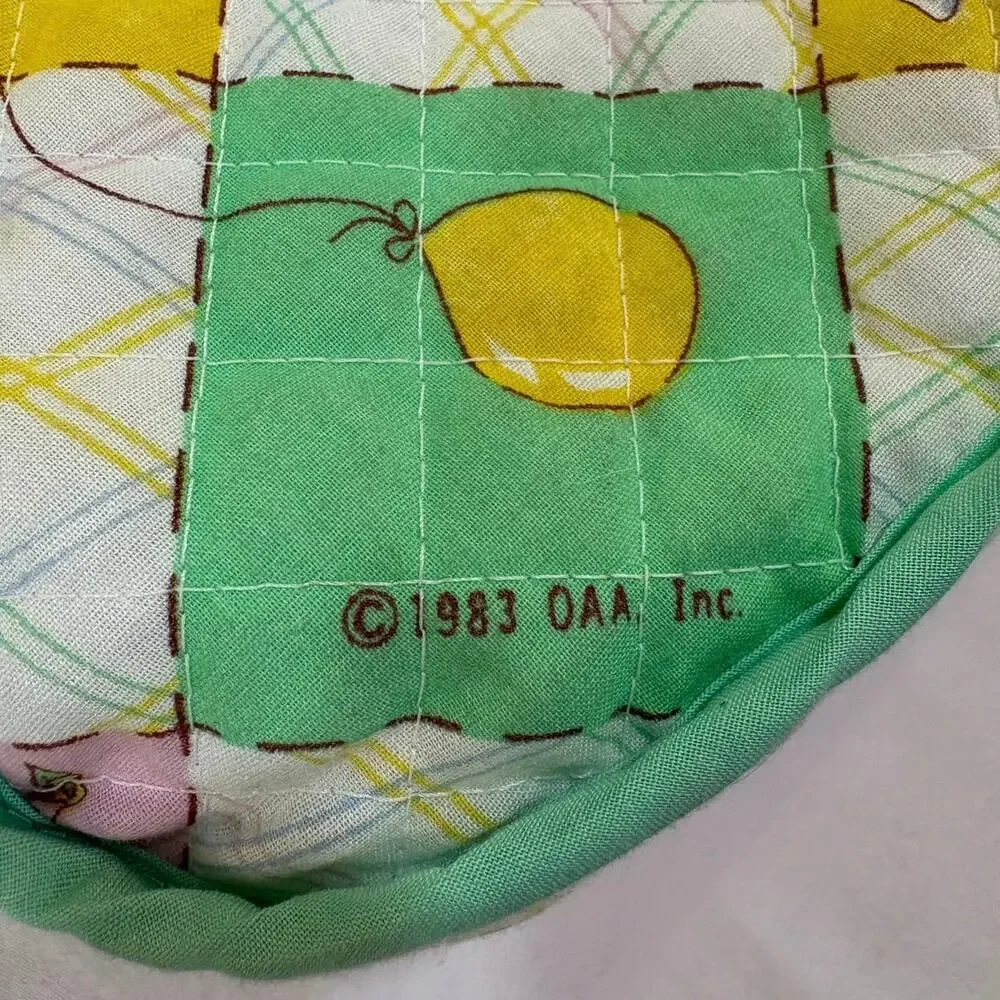 Vintage 1983 Cabbage Patch Kids Quilted Diaper Bag